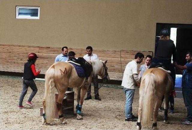 Çocuklar Atlarla Tanıştı