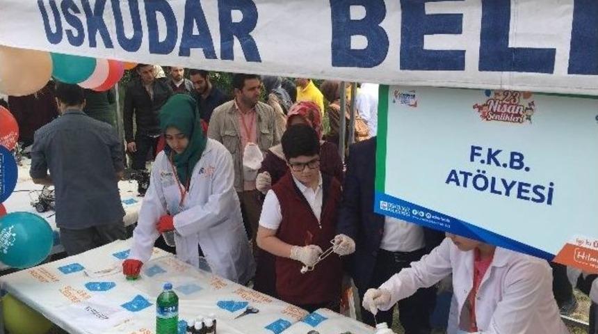 &Uuml;sk&uuml;darlı &Ccedil;ocukların 23 Nisan Coşkusu