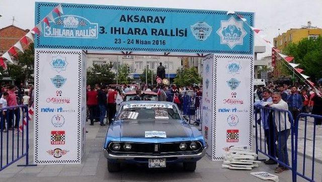 Aksaray’da Klasik Otomobil Rallisi