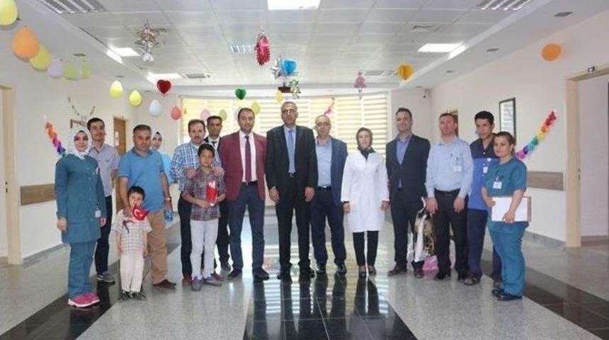 Hastanede 23 Nisan Etkinliği D&uuml;zenlendi