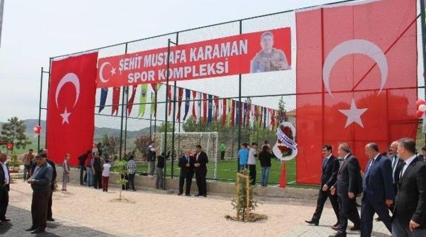 Spor Kompleksine Şehit İsmi Verildi