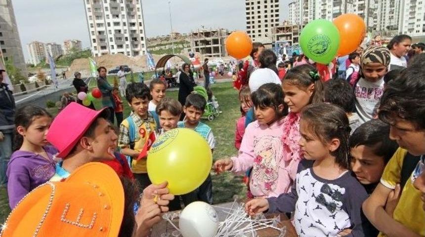 Talas&rsquo;ta &Ccedil;ocuklara &Ouml;zel Şenlik