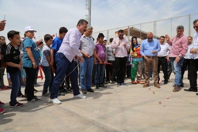 Çocuklar, 23 Nisan’da Eski Oyunlarla Doyasıya Eğlendi