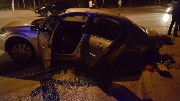 Aşırı Hız Yine Kaza Getirdi: 3 Yaralı G1