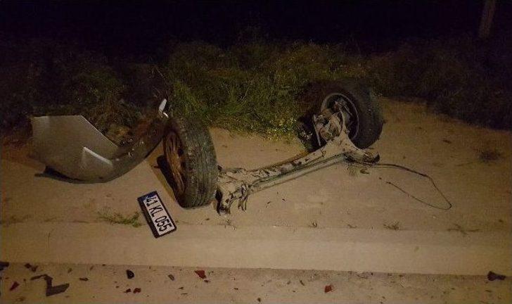 Aşırı Hız Yine Kaza Getirdi: 3 Yaralı G2