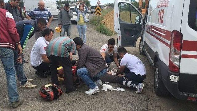 Tekirdağ’da Trafik Kazası: 1 Yaralı