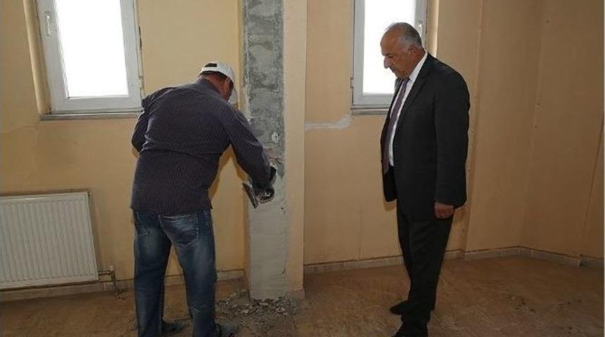 Taziye Evi İ&ccedil;in &Ccedil;alışmalar S&uuml;r&uuml;yor