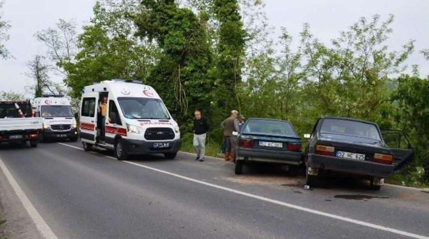 Ordu&rsquo;da Trafik Kazası: 5 Yaralı