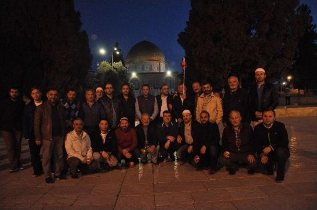 Trabzon&rsquo;lu İş Adamları Mescid-i Aksa&rsquo;yı Ziyaret Etti