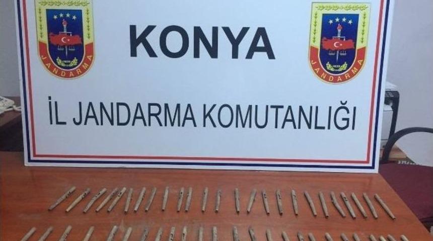 Jandarmadan Beyşehir Merkezli &Uuml;&ccedil; İlde Silah Operasyonu: 18 G&ouml;zaltı