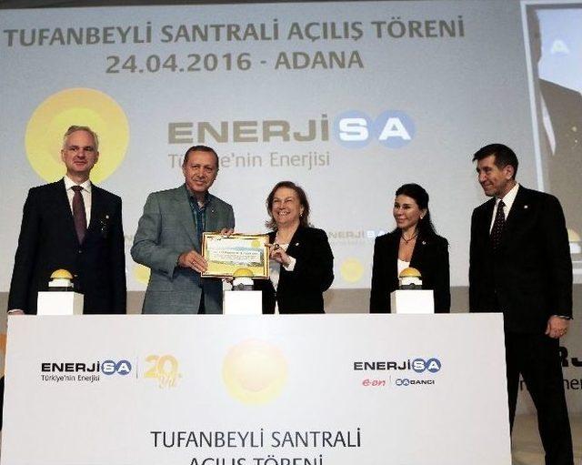 Cumhurbaşkanı Erdoğan, Tufanbeyli Linyit Santrali’nin Açılışını Yaptı