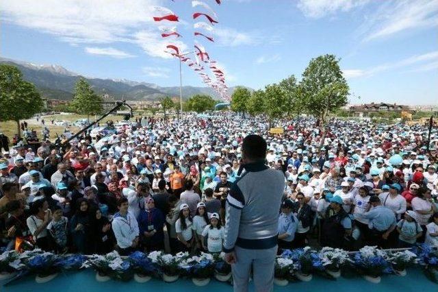 Merkezefendi’de Binlerce Kişi Yürüdü