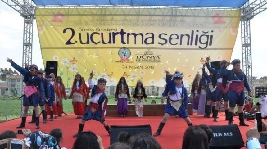 G&ouml;ky&uuml;z&uuml; U&ccedil;urtma Şenliği İle Renklendi