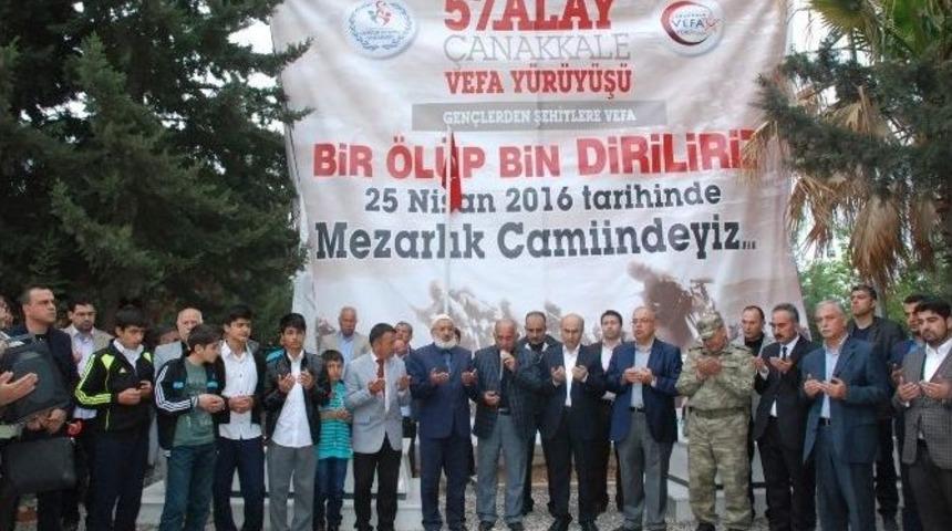 &Ccedil;anakkale 57. Alay Şehitlerine Vefa