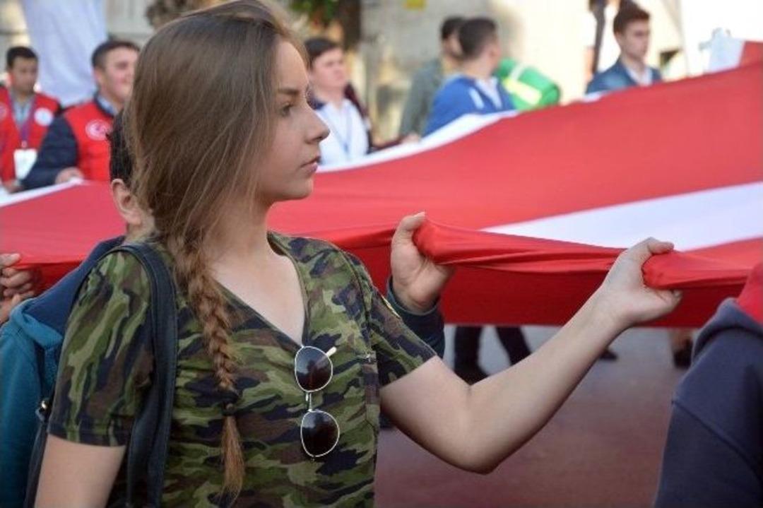 Balıkesir&rsquo;de 57. Alay Y&uuml;r&uuml;y&uuml;ş&uuml;