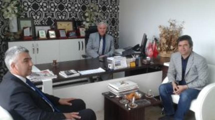 Genel Sekreter Pektaş, Bik Malatya Şube M&uuml;d&uuml;r&uuml; Abacı&rsquo;yı Ziyaret Etti