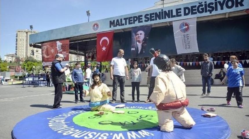Maltepeli &Ccedil;ocuklar Doyasıya Eğlendi