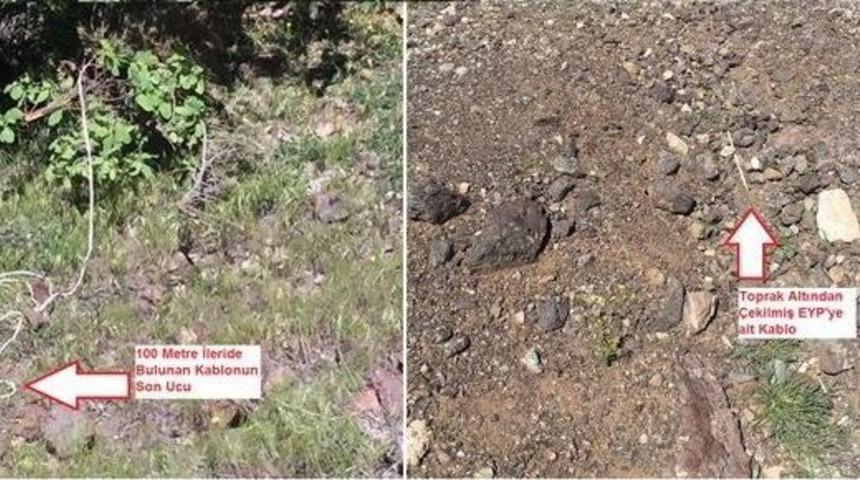 Karayoluna Tuzaklanan Eyp Kontroll&uuml; Bir Şekilde İnfilak Ettirildi