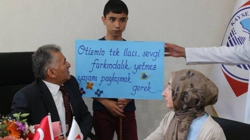 &Ouml;zkar &Ouml;zel Eğitim Uygulama Merkezi &Ouml;ğrencilerinin Melikgazi Belediye Ziyareti