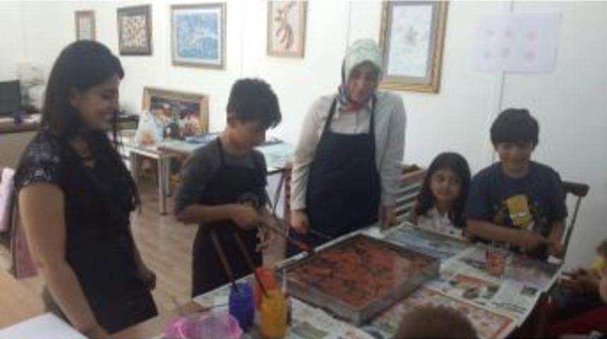 D&uuml;&rsquo;de &lsquo;ebru&rsquo; Şenliği