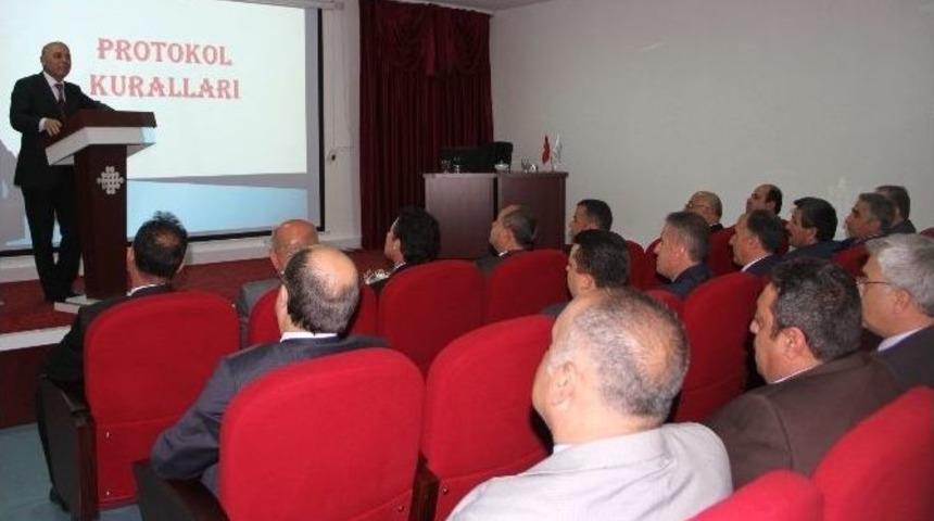 İller Bankası&rsquo;ndan Kurum Amirlerine &lsquo;protokol Kuralları&rsquo; Semineri