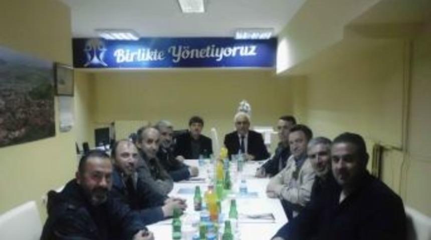 Bozüyük’te Silikozis Mağdurları Kent Konseyini Ziyaret Etti