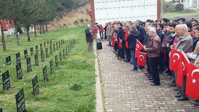 Karabük’te ’57. Alaya Vefa Yürüyüşü’