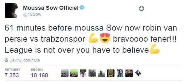 Moussa Sow Sosyal Medyayı Salladı