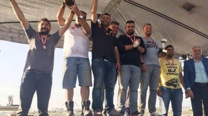 Beyşehirli Off-roadcu Haceli Şam&rsquo;ın Birincilik Sevinci