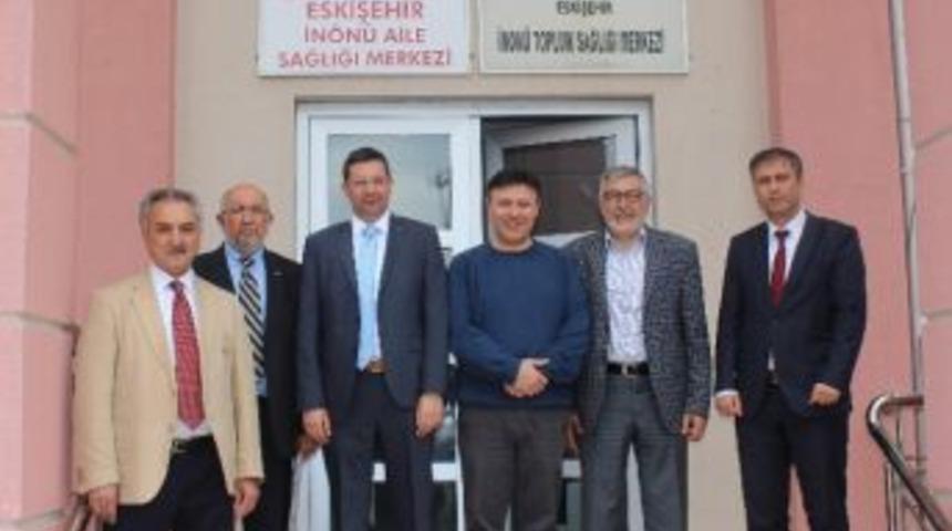 Kaymakam &Ouml;zderin&rsquo;den Toplum Sağlığı Merkezi&rsquo;ne Ziyaret