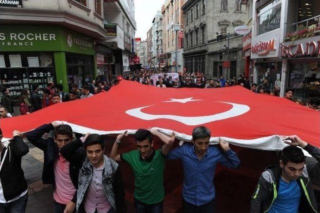 Trabzon’da 57. Alay’a Vefa Yürüyüşü