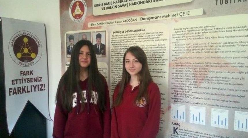 Kıbrıs Barış Harekatıyla İlgili Bilinmeyenler T&uuml;bitak Proje Yarışmasında Finale Kaldı