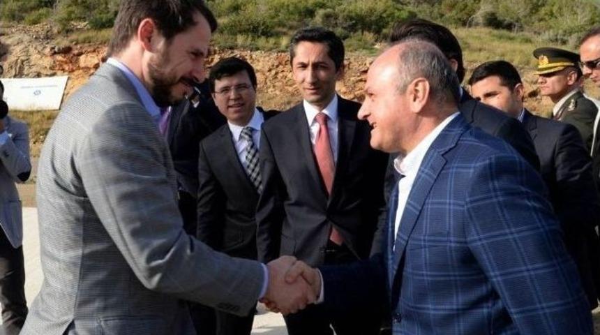 Bakan Albayrak, Akkuyu&rsquo;da İncelemelerde Bulundu