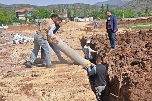 Kanalizasyon Çalışmaları Devam Ediyor