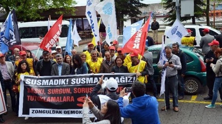 Cumhurbaşkanına Hakaret Su&ccedil;undan Hakim Karşısına &Ccedil;ıktılar
