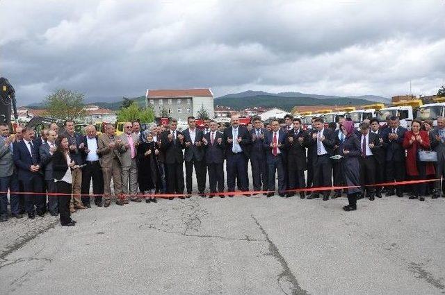 Bolu İl Özel İdaresinde 34 Yeni Aracın Tanıtımı Yapıldı