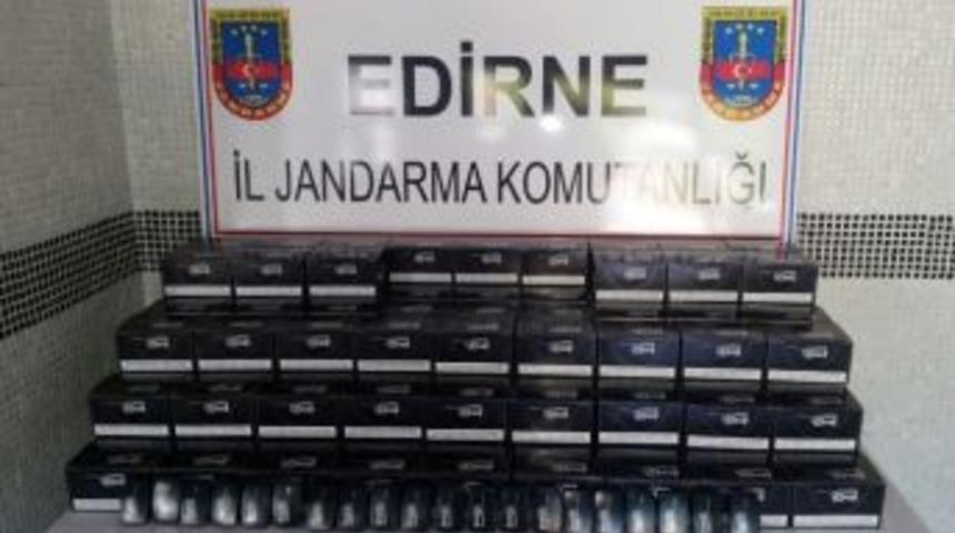 Edirne&rsquo;de 3 Bin Adet Ka&ccedil;ak Elektronik Sigara Ele Ge&ccedil;irildi