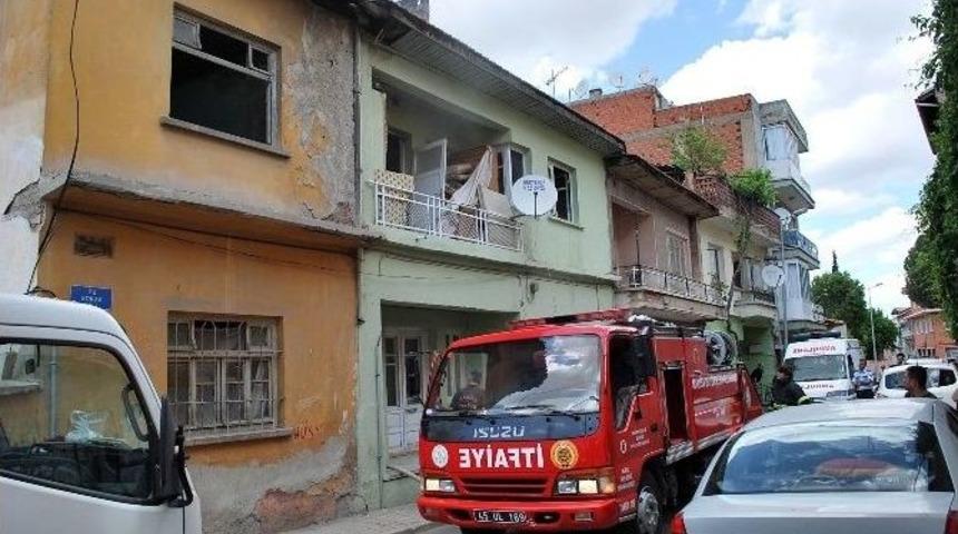 Salihli’de Ev Yangını