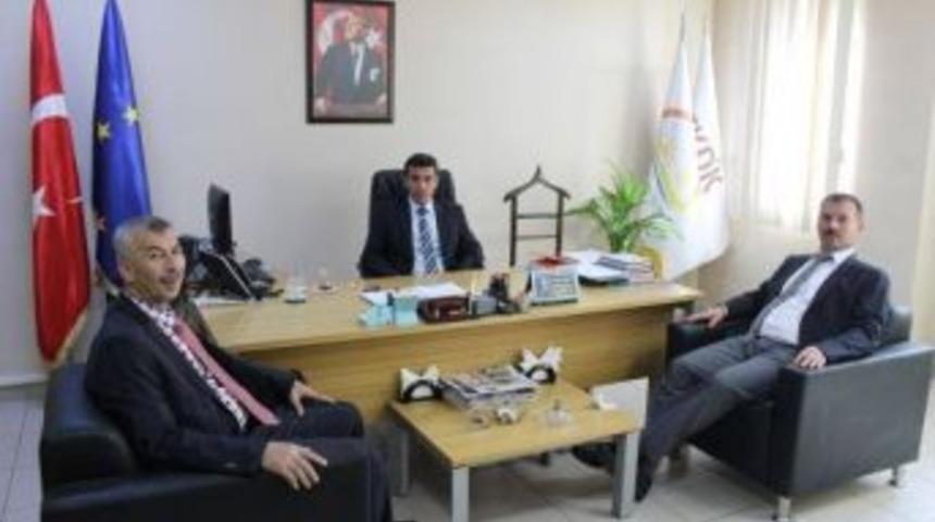 Başkan C&ouml;mertoğlu, Tkdk&rsquo;yı Ziyaret Etti