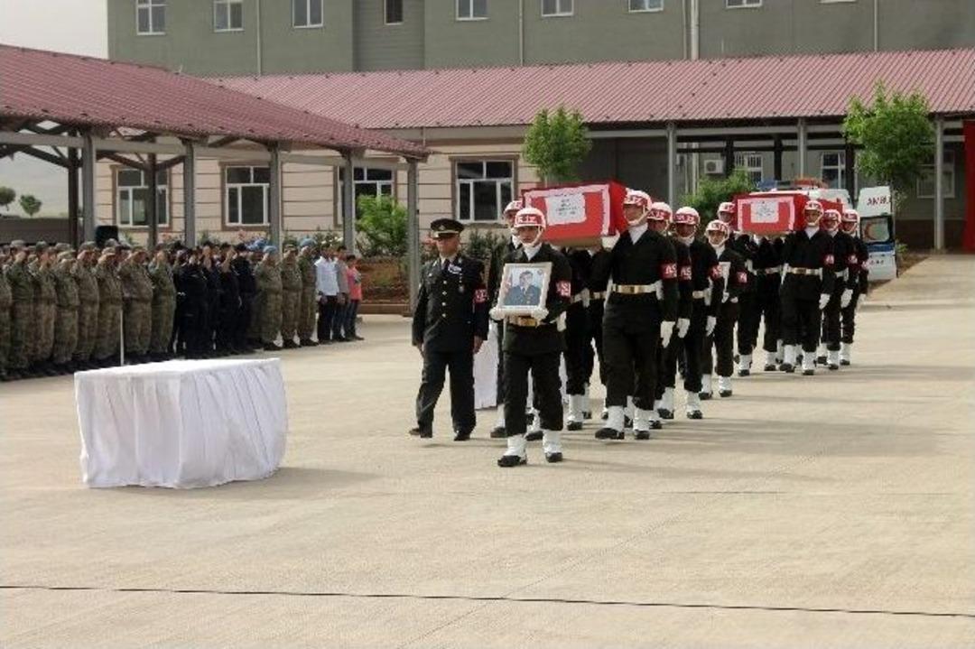 Nusaybin Şehitleri Memleketlerine Uğurlandı