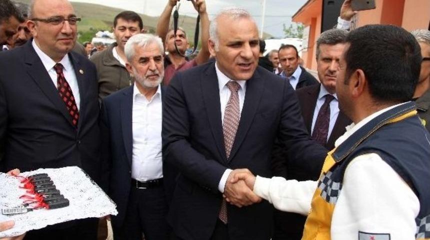 Elazığ&rsquo;da 8 Yeni Ambulans İle Yeni İstasyon Hizmete Girdi