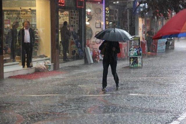 Edirne’de ‘dolu’ Sürprizi