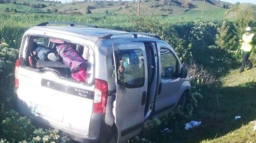 Sungurlu&rsquo;da Trafik Kazası: 4 Yaralı