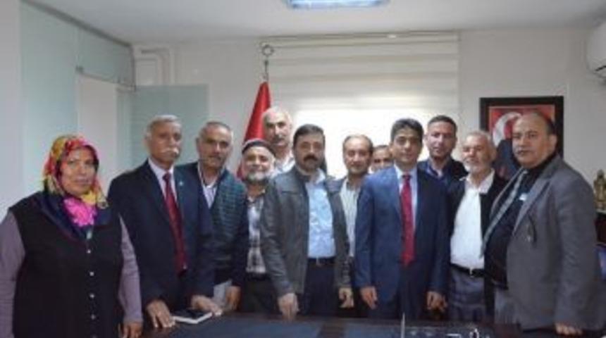 Muhtarlardan Belediye&rsquo;ye Ziyaret