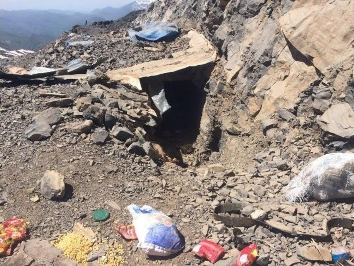 Tsk&rsquo;dan, Pkk Militanlarının Saklandığı Mağaraya Operasyon