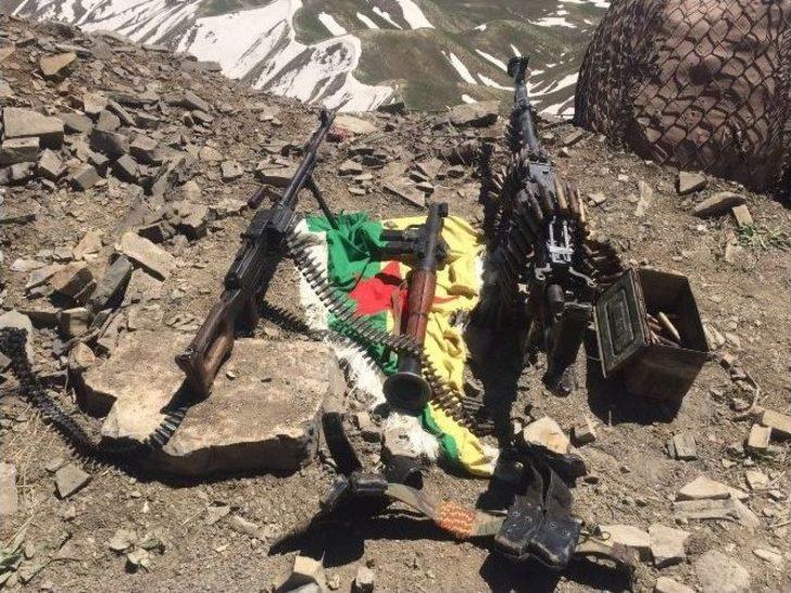 Tsk’dan, Pkk Militanlarının Saklandığı Mağaraya Operasyon G3