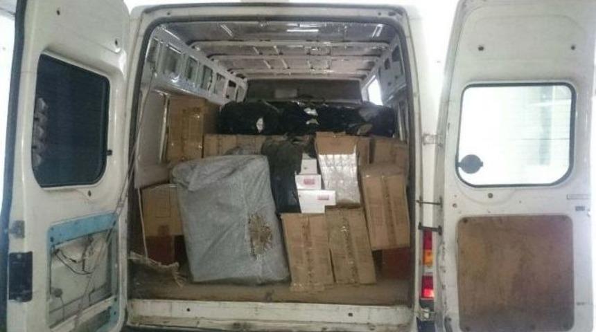 Erzincan&rsquo;da 35 Bin Paket Ka&ccedil;ak Sigara Ele Ge&ccedil;irildi