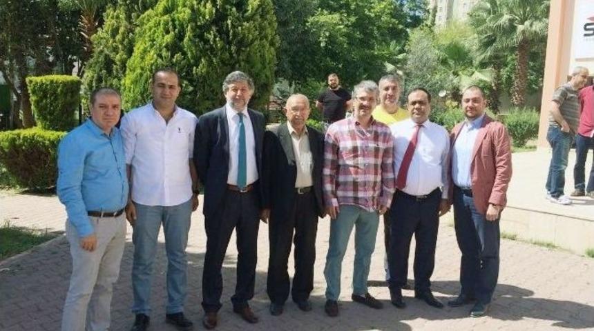 Cevheribucak&rsquo;tan Adanaspor Başkanı Akg&uuml;l&rsquo;e Kutlama Ziyareti