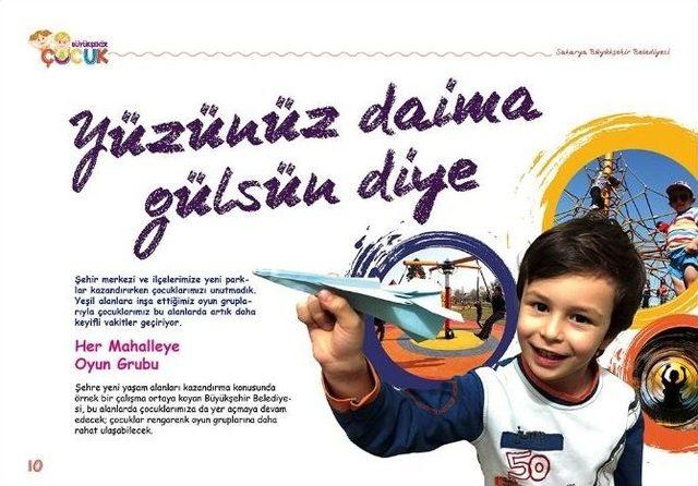 Büyükşehir Çocuk Dergisi Çocuklara Hediye Ediliyor