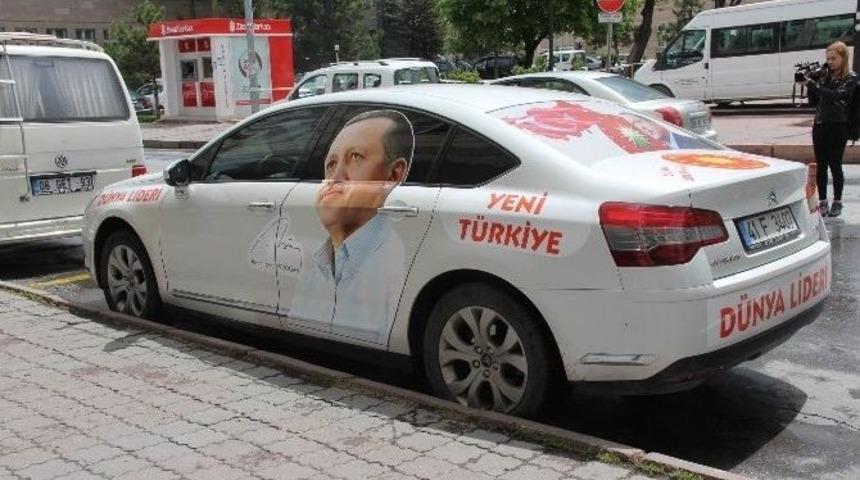 Cumhurbaşkanı&rsquo;na Destek İ&ccedil;in Yollara D&uuml;şen Erol &Ouml;zavcı Kayseri&rsquo;ye Geldi